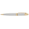 Logomark Presidio Silver/Gold Ballpoint Pen