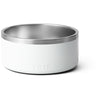 YETI White Boomer 8 Dog Bowl