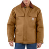 Carhartt Men's Brown Duck Arctic Quilt-Lined Traditional Coat