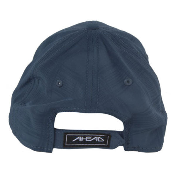 AHEAD Ranier Blue Textured Plaid Tech Cap