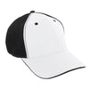 AHEAD Textured White Poly/Mesh Cap