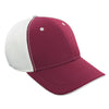 AHEAD Textured Crimson Poly/Mesh Cap