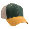 AHEAD Pine/Dijon 3 Tone Tea Stained Mesh Back Cap