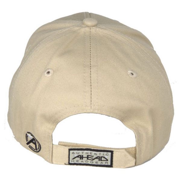 AHEAD Khaki Structured Solid Cap