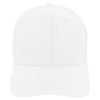 AHEAD White Structured Solid Cap