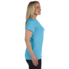 Comfort Colors Women's Lagoon Blue 4.8 Oz. Fitted T-Shirt