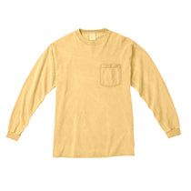 Comfort Colors Men's Butter 6.1 Oz. Long-Sleeve Pocket T-Shirt