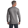 Comfort Colors Men's Grey 6.1 Oz. Long-Sleeve Pocket T-Shirt