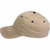 AHEAD Khaki Lightweight Solid Contrast Stitch Cap