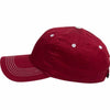 AHEAD Crimson Lightweight Solid Contrast Stitch Cap