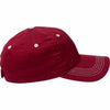 AHEAD Crimson Lightweight Solid Contrast Stitch Cap