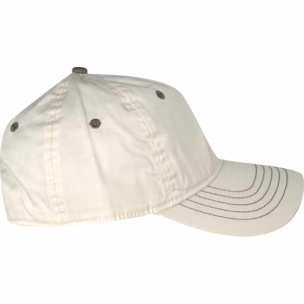 AHEAD Bone Lightweight Solid Contrast Stitch Cap