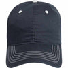 AHEAD Navy Lightweight Solid Contrast Stitch Cap