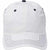 AHEAD White Lightweight Solid Contrast Stitch Cap