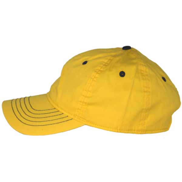 AHEAD Marigold Lightweight Solid Contrast Stitch Cap