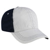 AHEAD White/Navy Lightweight Mesh Back Cap