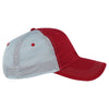 AHEAD University Cardinal/Grey Lightweight Mesh Back Cap