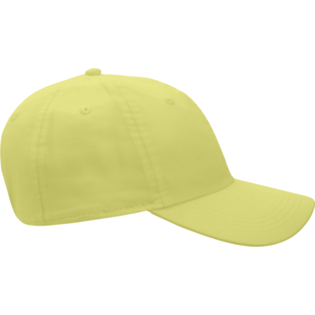 AHEAD Lime Lightweight Cotton Solid Cap