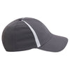 AHEAD Textured Grey/White Poly Active Sport Cap