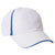 AHEAD Textured White/Cobalt Poly Active Sport Cap