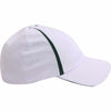 AHEAD Textured White/Hunter Green Poly Active Sport Cap