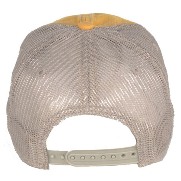 AHEAD Dijon/Tan Tea Stained Mesh Back Cap