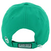 AHEAD Emerald/White Textured Poly Solid Cap