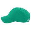 AHEAD Emerald/White Textured Poly Solid Cap