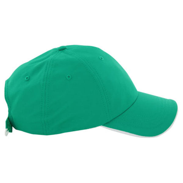 AHEAD Emerald/White Textured Poly Solid Cap