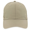 AHEAD Khaki/White Textured Poly Solid Cap