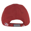 AHEAD University Cardinal/White Textured Poly Solid Cap