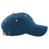 AHEAD Navy/Gold Classic Cut Sandwich Brim Cap