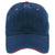 AHEAD Navy/Red Classic Cut Sandwich Brim Cap