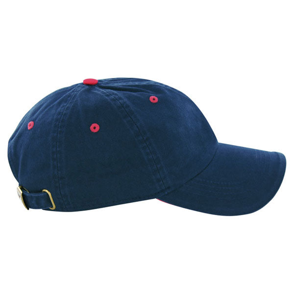 AHEAD Navy/Red Classic Cut Sandwich Brim Cap