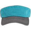 Ahead Teal/Storm/Tan 3-Tone Stain Visor