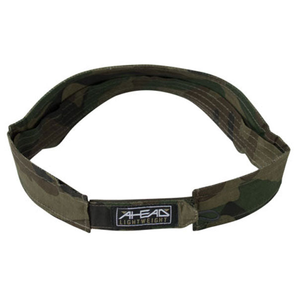 AHEAD Woodlands Camo Lightweight Camo Visor