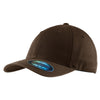 Port Authority Brown Flexfit Garment Washed Cap