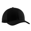 Port Authority Black/Black Mesh Back Cap