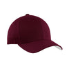 Port Authority Maroon Flexfit Cotton Twill Cap