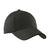 Port Authority Charcoal/Black Sandwich Bill Cap with Striped Closure