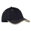 Port Authority Navy/Light Sand Vintage Washed Contrast Stitch Cap