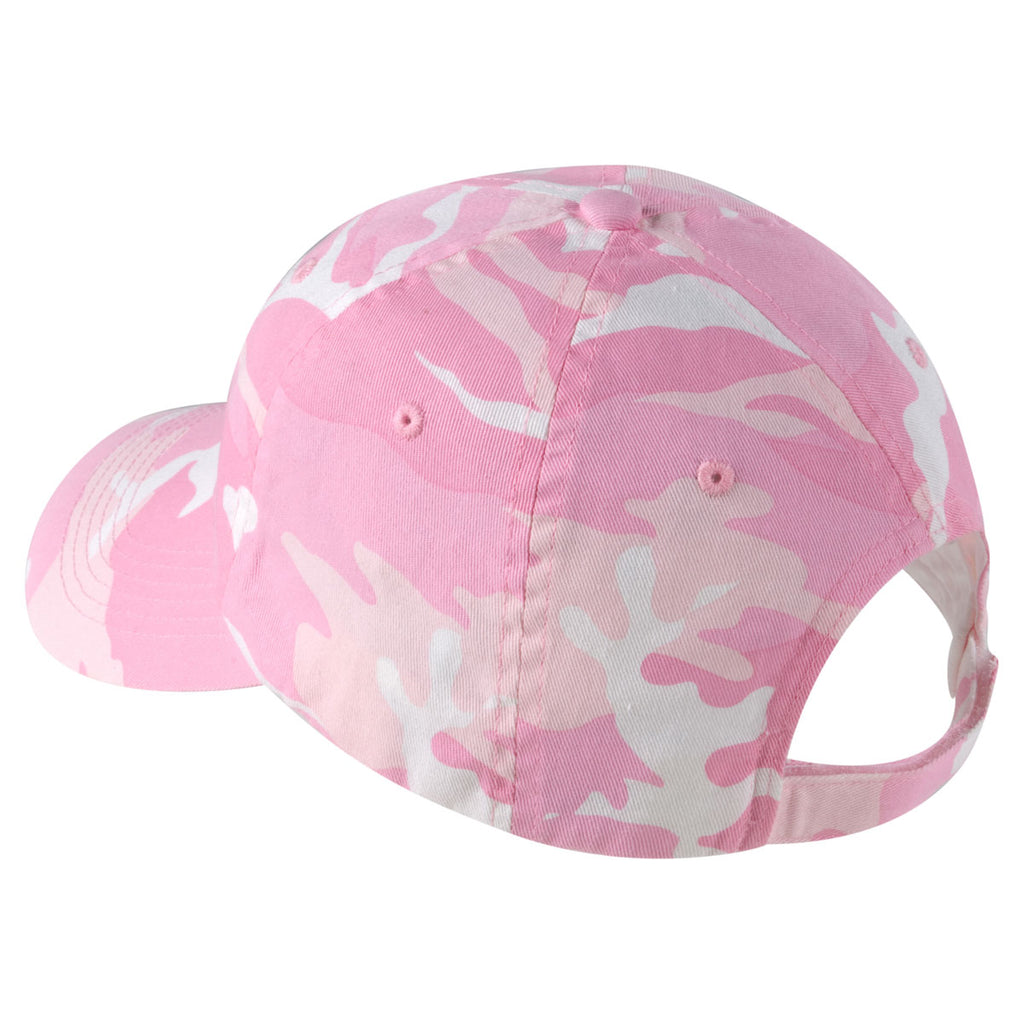 Port Authority Pink Camo Camouflage Cap