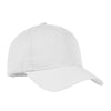 Port Authority White Nylon Twill Performance Cap