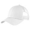 Port Authority White Adjustable Mesh Back Cap