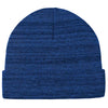 Port Authority True Royal Heather Knit Cuff Beanie