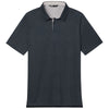 UNRL Men's Black/Grey Catamaran Polo