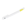 Uni-Ball White Pen and Highlighter White Barrel Combi