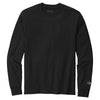 Champion Men's Black Heritage 5.2-oz Jersey Long Sleeve Tee