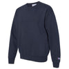 Champion Men's Navy Garment Dyed Crewneck