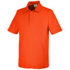 Core 365 Men's Campus Orange Fusion ChromaSoft Pique Polo